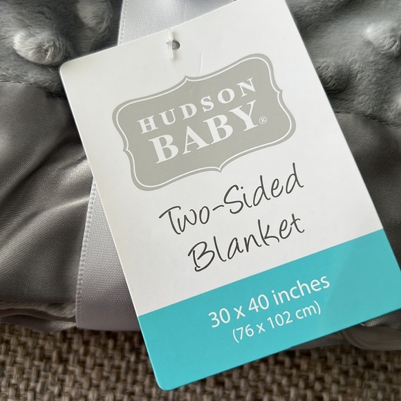 NWT Hudson Baby Unisex Baby Plush Mink Blanket, One Size - Picture 2 of 4
